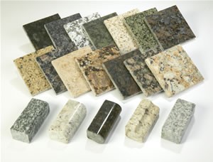 granite stone samples