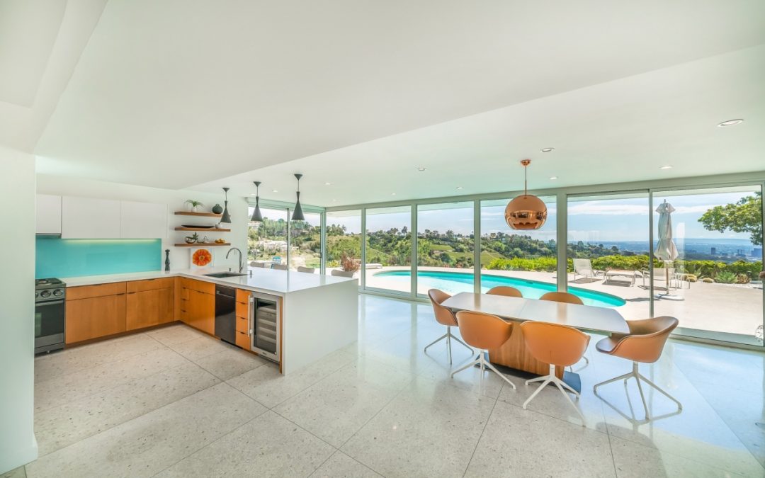 Bel Air Luxury Modernist Kitchen Remodel with Dacor Appliances