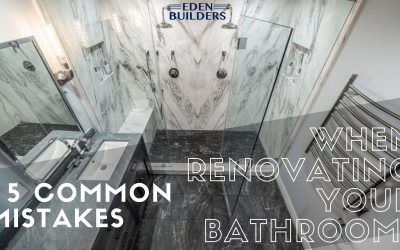 5 Common Mistakes When Renovating Your Bathroom